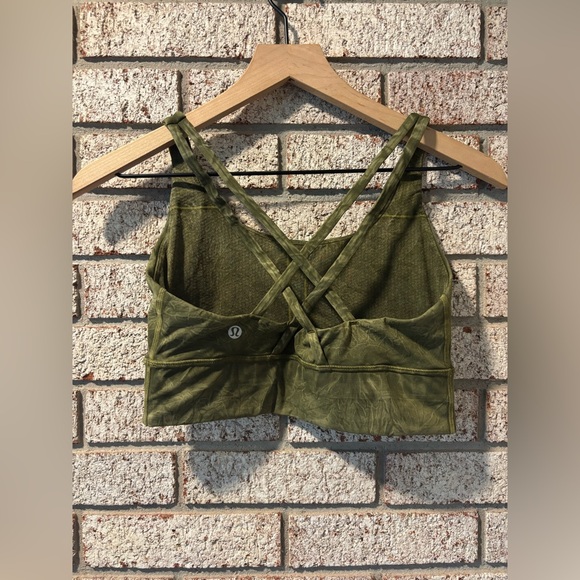 Lululemon Energy Bra Long Line Ice Dye *Medium Support, B-D Cup - Picture 2 of 4